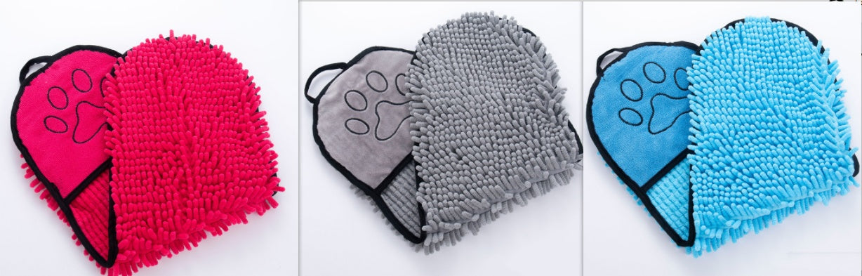 Super Absorbent Pet Bath Towel | Quick-Drying Microfiber Dog & Cat Bathrobe