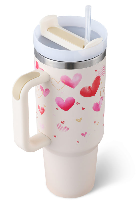 40oz Stainless Steel Tumbler With Straw