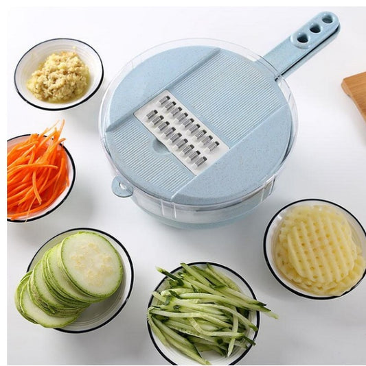 8-in-1 Mandoline Vegetable Slicer & Grater