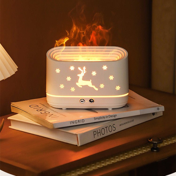 Elk Flame Humidifier & Essential Oil Diffuser