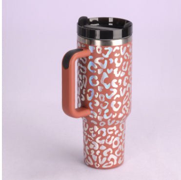 40oz Stainless Steel Tumbler With Straw