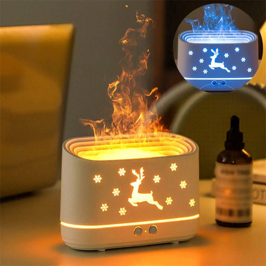 Elk Flame Humidifier & Essential Oil Diffuser