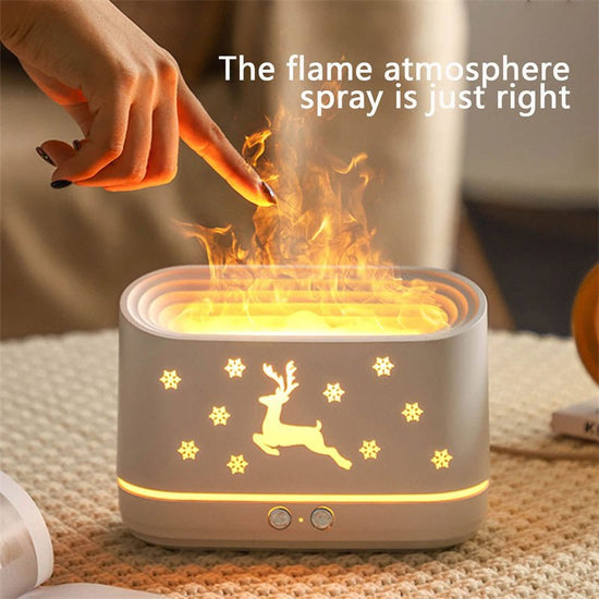 Elk Flame Humidifier & Essential Oil Diffuser