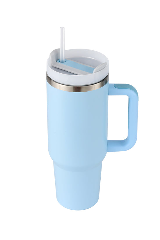 40oz Stainless Steel Tumbler With Straw
