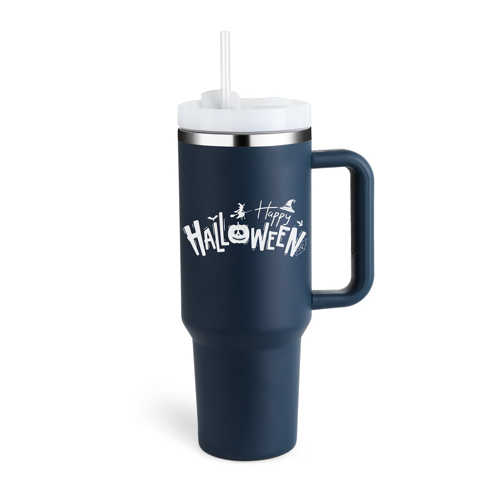40oz Stainless Steel Tumbler With Straw