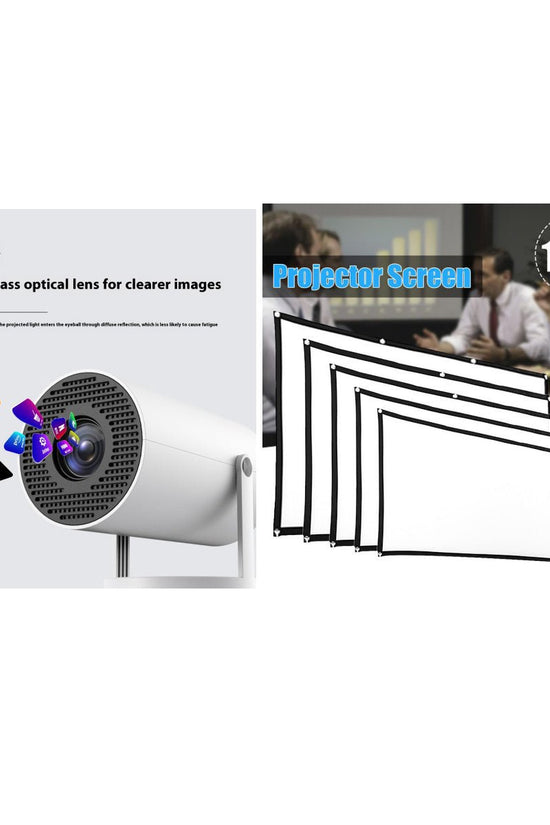 Compact 180° Home Projector