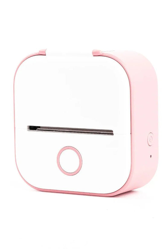 طابعة ملصقات حرارية صغيرة محمولة