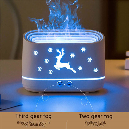 Elk Flame Humidifier & Essential Oil Diffuser