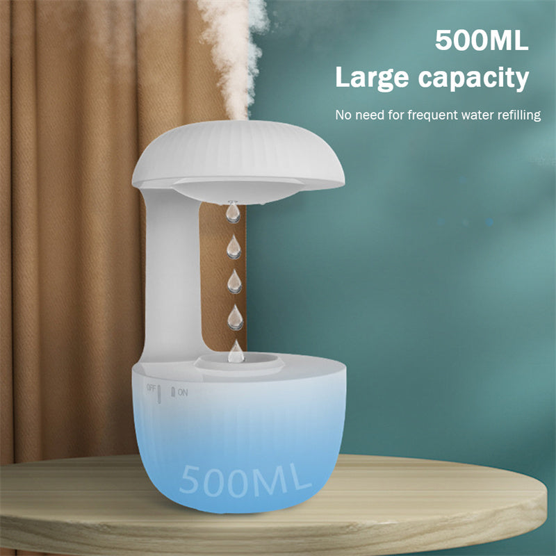 Anti-Gravity Cool Mist Humidifier with Silent Fogger