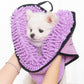 Super Absorbent Pet Bath Towel | Quick-Drying Microfiber Dog & Cat Bathrobe