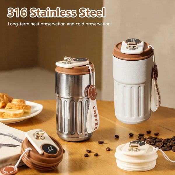 Insulated Smart Coffee Mug Bottle