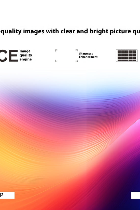 Compact 180° Home Projector