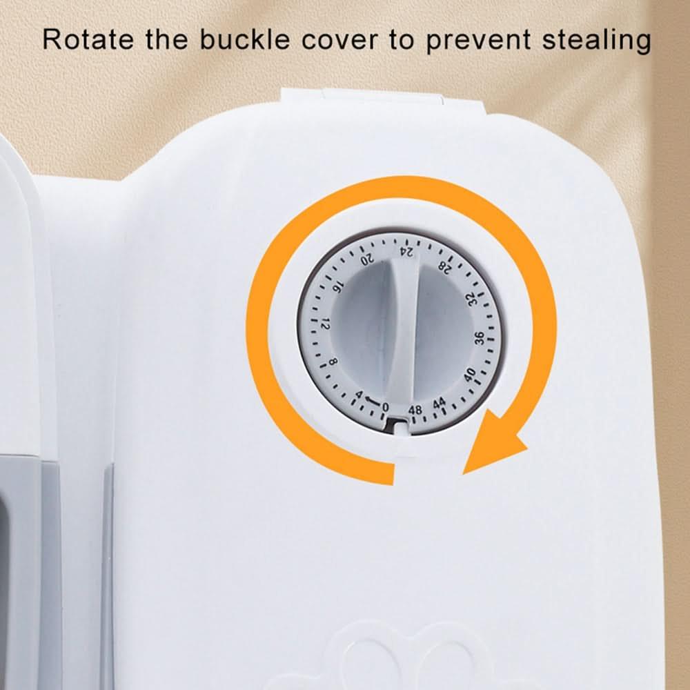 Automatic Smart Pet Feeder: Timer + Stainless Bowl for Dogs & Cats