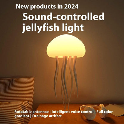 Jellyfish Mood Lamp LED Night Light | Portable Ambient Jellyfish Lamp