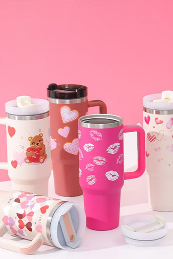 40oz Stainless Steel Tumbler With Straw - ZentroMart