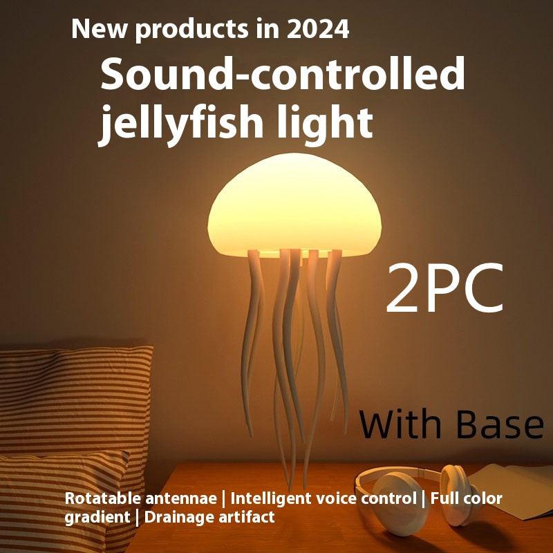 Jellyfish Mood Lamp LED Night Light | Portable Ambient Jellyfish Lamp