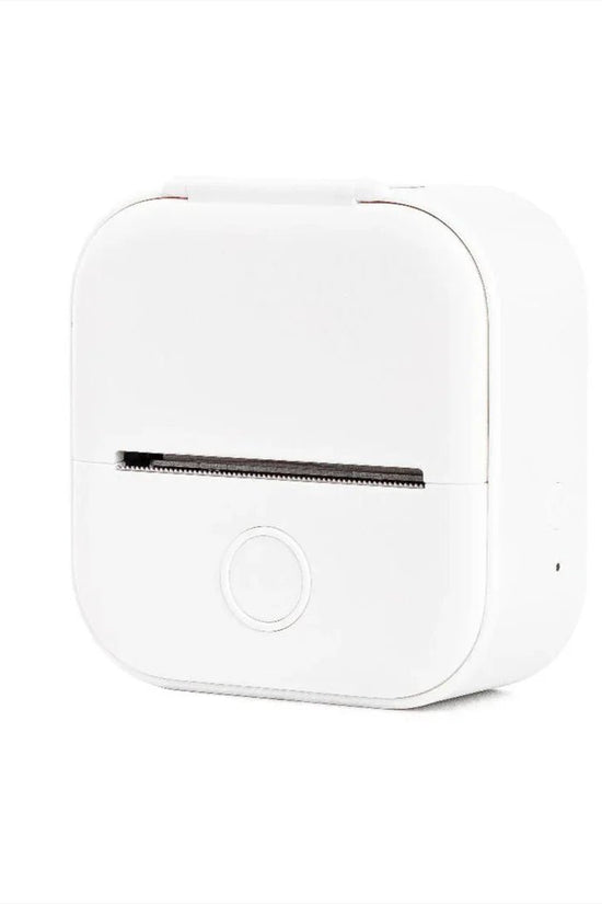 طابعة ملصقات حرارية صغيرة محمولة