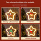 LED Christmas Star Pendant – Festive Window & Door Decoration