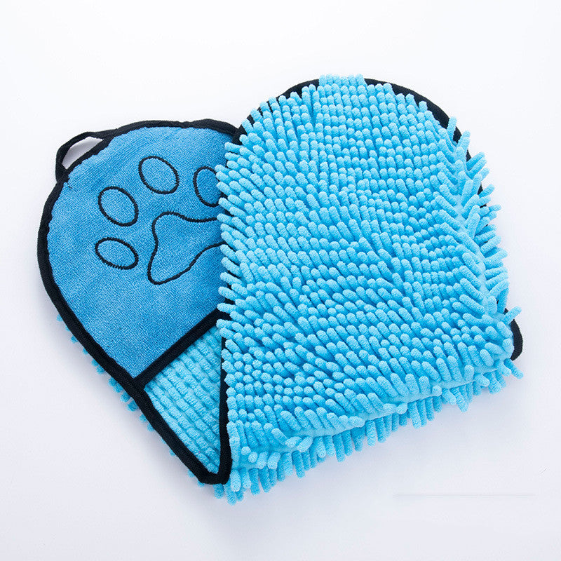 Super Absorbent Pet Bath Towel | Quick-Drying Microfiber Dog & Cat Bathrobe