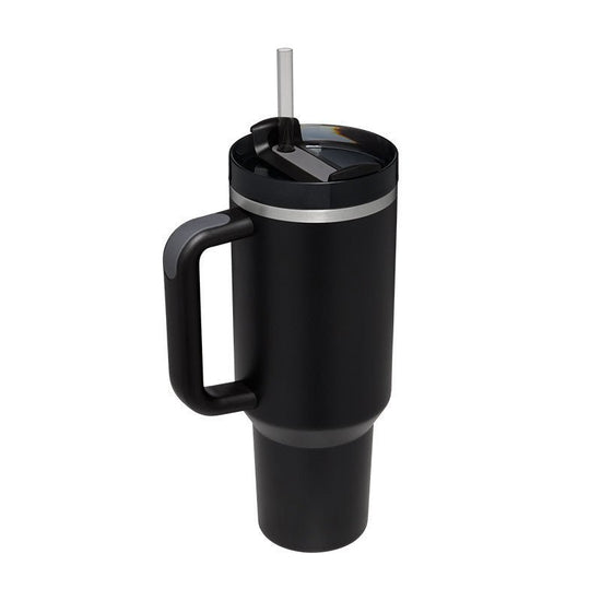 40oz Stainless Steel Tumbler With Straw - ZentroMart