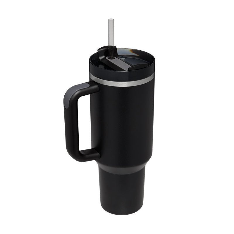 40oz Stainless Steel Tumbler With Straw - ZentroMart