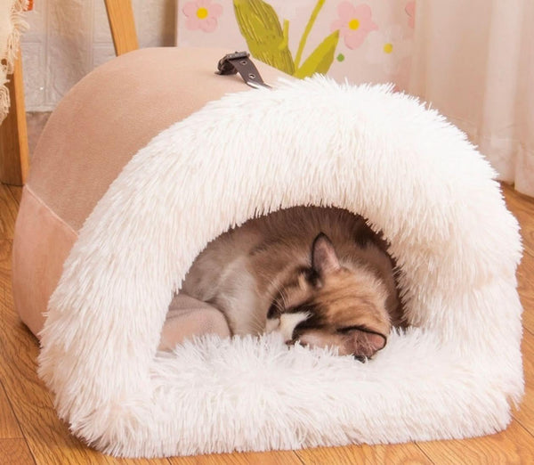 Cozy Portable Pet Nest - Ultimate Comfort & Style for Your Furry