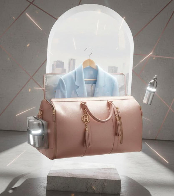 Stylish Women's Travel Duffel Bag - Large, Waterproof & Foldable