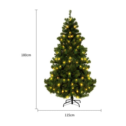 Artificial Snow Christmas Tree - Elegant PVC Winter Wonderland Decor