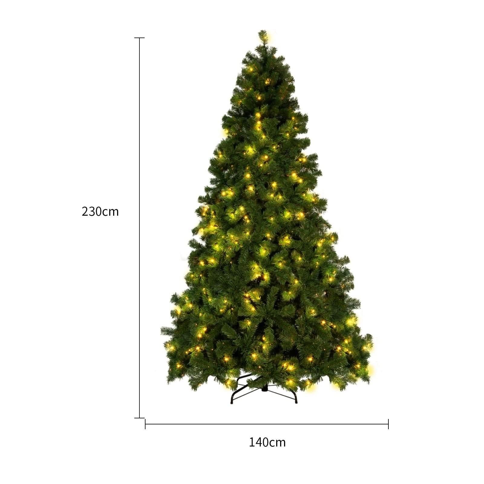 Artificial Snow Christmas Tree - Elegant PVC Winter Wonderland Decor
