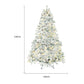 Artificial Snow Christmas Tree - Elegant PVC Winter Wonderland Decor