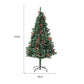 Artificial Snow Christmas Tree - Elegant PVC Winter Wonderland Decor