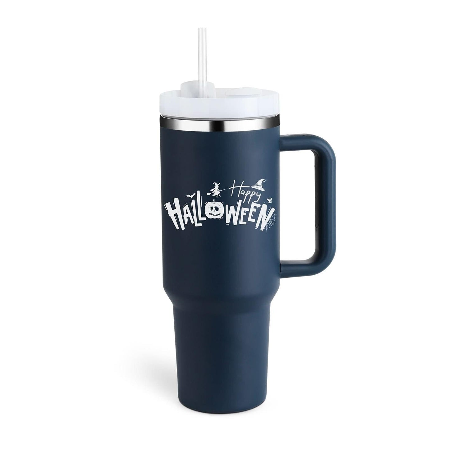 40oz Stainless Steel Tumbler With Straw