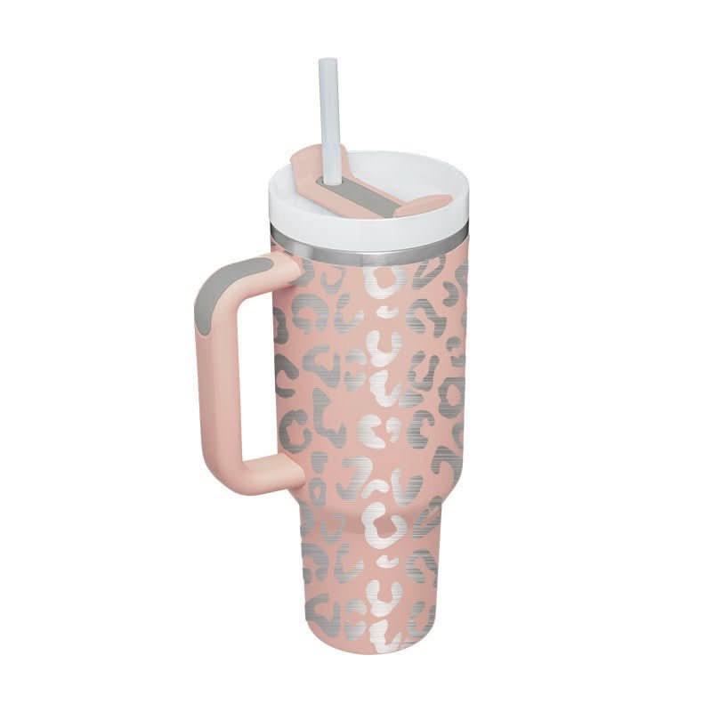 40oz Stainless Steel Tumbler With Straw