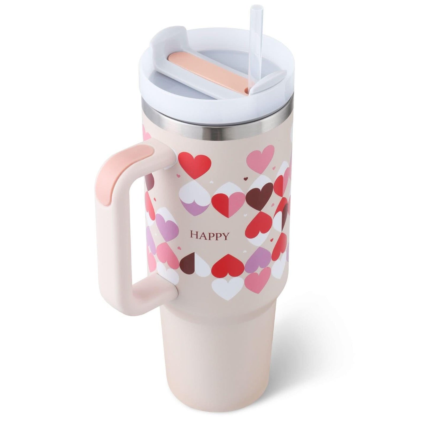 40oz Stainless Steel Tumbler With Straw