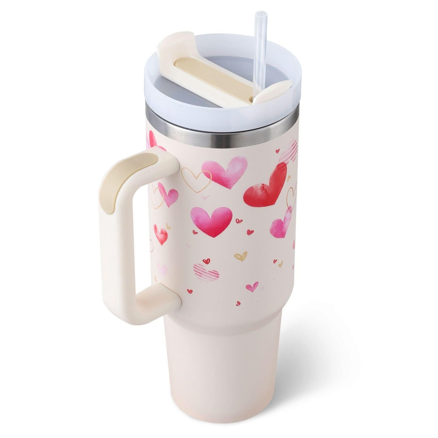 40oz Stainless Steel Tumbler With Straw
