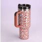 40oz Stainless Steel Tumbler With Straw