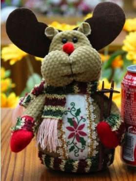 Christmas Snowman Figurine – Holiday Table Decor - ZentroMart