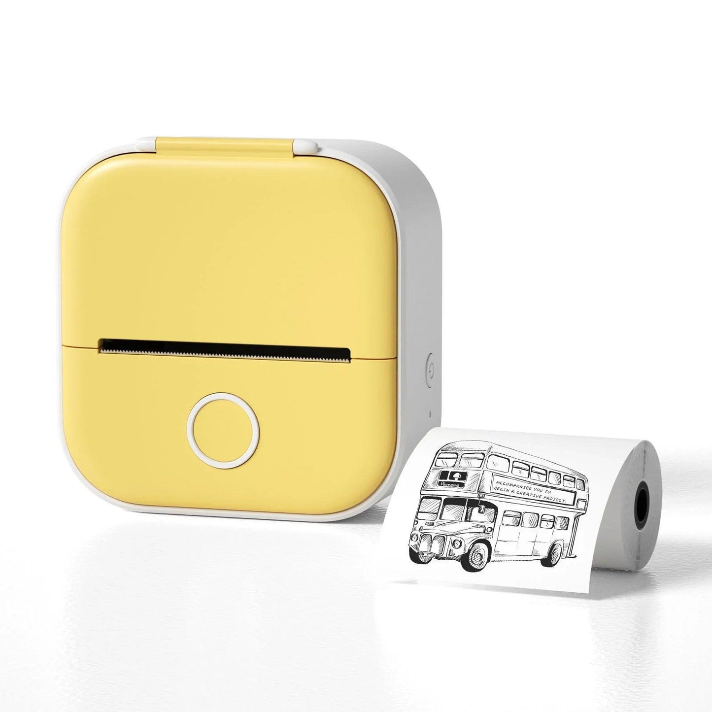 Portable Mini Thermal Label Printer - ZentroMart