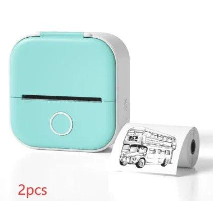 Portable Mini Thermal Label Printer - ZentroMart