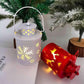 Christmas LED Candle Lantern – Nordic Style Holiday Decoration