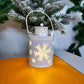 Christmas LED Candle Lantern – Nordic Style Holiday Decoration